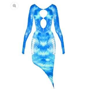 Poster Girl Charlotte Dress in Blue Lagoon Tie-Dye